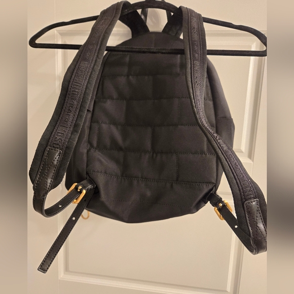 Moschino Black And Gold Mini Nylon Backpack Like New! main image 9